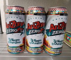 AriZona Tea Zero Can Collectible- Black Tea With Peach 460 ml from Mexico