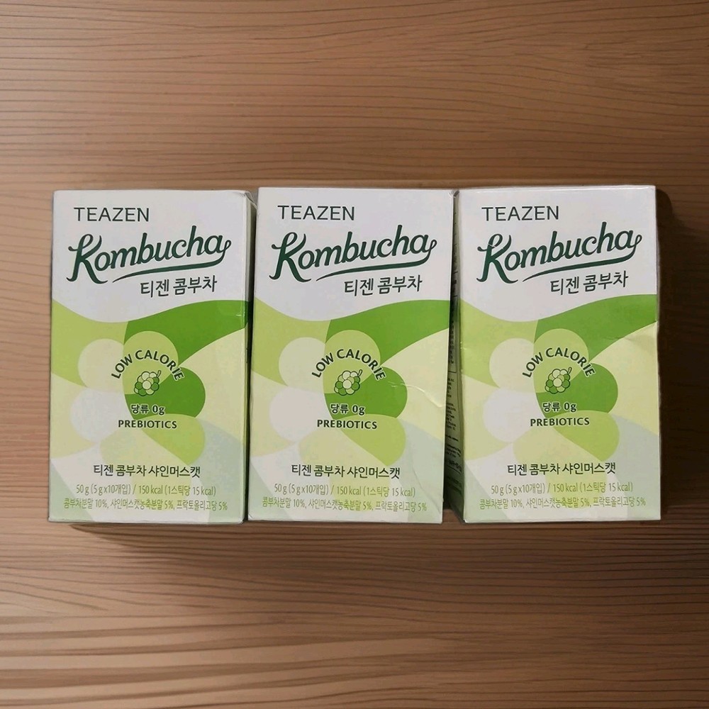 TEAZEN Shine Muscat Kombucha Tea 30 Sticks USA STOCK FREE SHIPPING