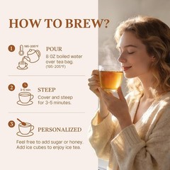 Liver Health Herbal Tea with Chrysanthemum & Tea Bags Included