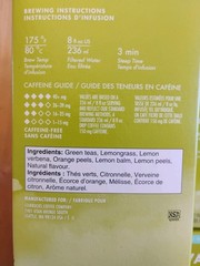 6x Teavana Jasmine Citrus Green Tea 24ct. Filterbags Best Before:11/26/25 NIB