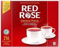 2 x Red Rose Orange Pekoe Black Tea – 216 Bags, 626g – FREE SHIPPING