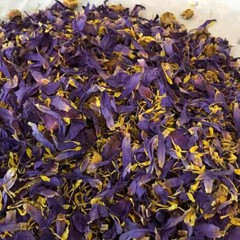 Ceylon Blue Lotus Nymphaea Caerulea 100% Organic Hand Pick Dried Flowers Tea