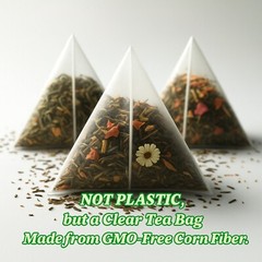 Organic Chamomile Tea Bags – 100 Count (Plant-Based Pyramid Tea Bags)