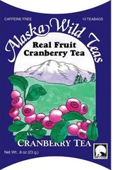 Alaska Wild Tea Blueberry 16.9oz 10 Count Natural Herbal Tea Beverage Pack