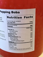 Honey&Milk Popping Boba 4 Pack 3.2KG Passion Fruit Strawberry Bubble Tea Taiwan