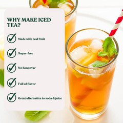 Ahmad Tea Mango Magic Black Tea 20 Count Naturally Caffeinated Flavorful Brew