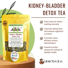 Kidney-Bladder Detox Tea – reduces nighttime urination by master herbalist 2oz