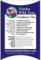 Alaska Wild Tea Blueberry 16.9oz 10 Count Natural Herbal Tea Beverage Pack