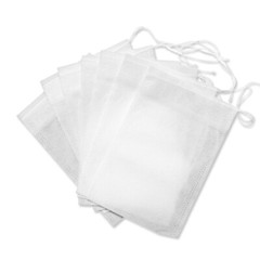 100-500 PCS Non-woven Tea bag Filter Empty Teabags Herb Loose Drawstring Bag