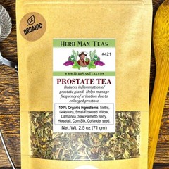 PROSTATE TEA- Reduces inflammation of the prostate gland & frequent urination