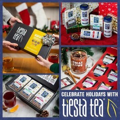 Tiesta Tea – Nutty Almond Cream, Loose Leaf Cinnamon Almond Herbal Tea,