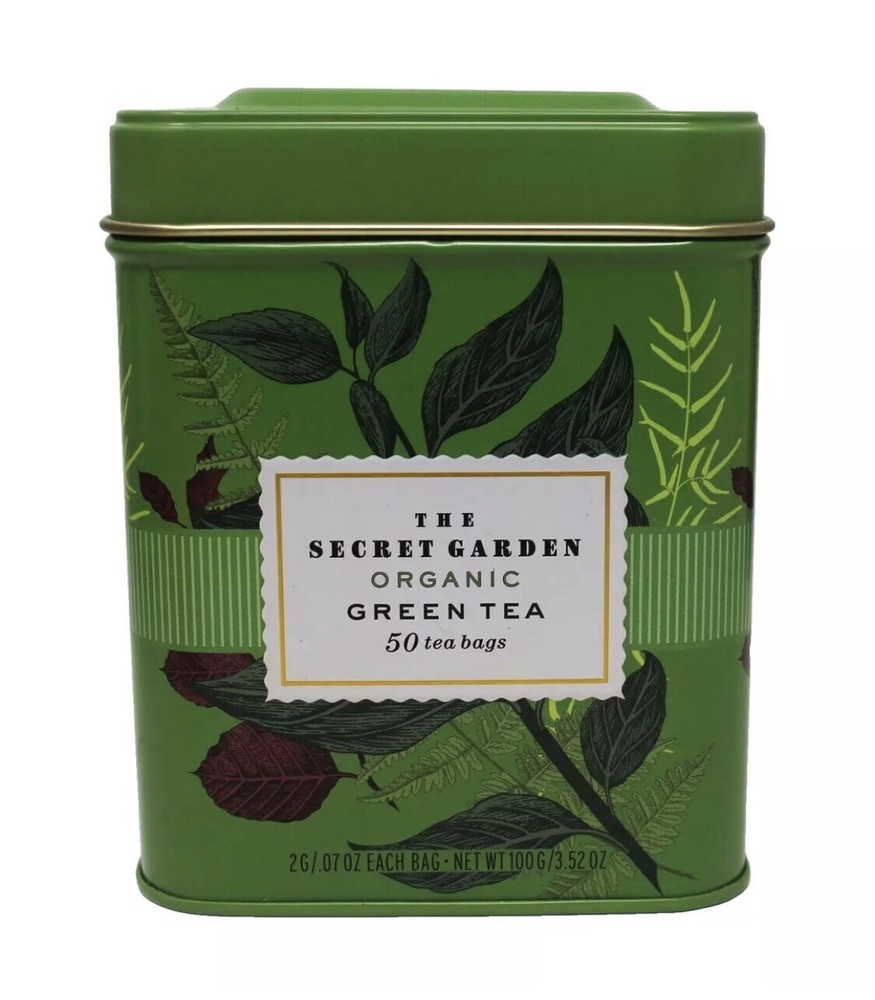 The Secret Garden Organic Green Tea 59 Bags NWT 100g NOT 75g USDA Organic