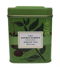 The Secret Garden Organic Green Tea 59 Bags NWT 100g NOT 75g USDA Organic