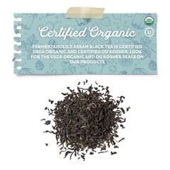 Fermentaholics Assam Black Tea Organic Loose Leaf Tea 4 oz Package