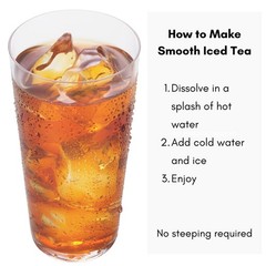 Decaffeinated Instant Black Tea Assam for Hot Tea, Iced Tea & Baking (8oz) (3…