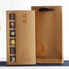 (120g) Raw Tea 18 Pcs Handmade Ball-shaped Assorted Flowers Flowering Pu-erh