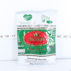 THAI GREEN TEA MIX MILK TEA NUMBER ONE BRAND CHATRAMUE HOT/COLD DRINK 7.05oz