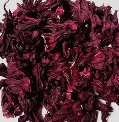 Organic Dried Hibiscus Flowers (Premium Cut & Sifted) – 1 lb, Caffeine-Free