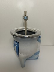 Mate cup yerba argentino – Racing Club + bombilla straw Racing Club