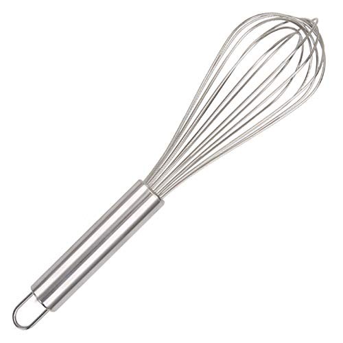 Stainless Steel Hand Whisk, Kitchen Mixer for Matcha, Baking and Cooking