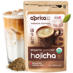 Organic Hojicha Roasted Green Tea Powder – Authentic Japanese Tea 100g/3.5 oz