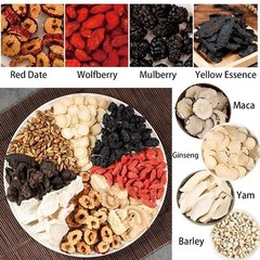 Ginseng-infused Eight Treasure Tea Kidney Ginseng Wolfberry Mulberry Health