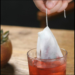 Disposable White Non-Woven EMPTY Tea Bags Drawstring Filter Bags for Spices LOT