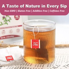 TEARELAE – Red Clover Tea Bags, 40 Count – Premium Natural Red Clover Herb – Caf