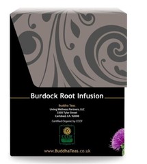 Buddha Teas Organic Burdock Root Tea – USDA Organic 18 bags