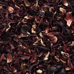 Hibiscus Flowers, Cut & Sifted, Kosher | 1 lb. Bulk No Color