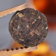 500g Top Glutinous Rice Aroma Shu Puerh Tea Mini Tuocha Ripe Puer Tea White Bag