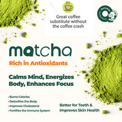 Organic matcha, no sugar – Japanese matcha, 100g, USA Seller, Premium Quality