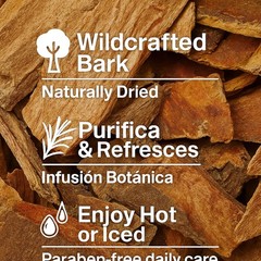 Cuachalalate Tea 4 oz – Wildcrafted Mexican Herbal, 100% Natural, Non-GMO