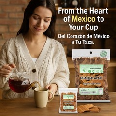 Cuachalalate Tea 4 oz – Wildcrafted Mexican Herbal, 100% Natural, Non-GMO