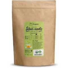 TODICAMP USDA Organic Silver Needle Tea – 16 Ounces of Premium Silver Needle Tea