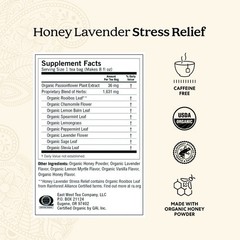 Yogi Tea – Honey Lavender Stress Relief (4 Pack) – Serenity Blend – 64 Tea Bags