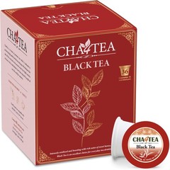 Cha4TEA 36-Count Black Tea Pods for Keurig K-Cup Brewers 36 Count (Pack of 1)