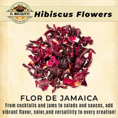 Hibiscus Flowers 4oz – All-Natural & Triple Cleaned for Vibrant Flavor. Whole