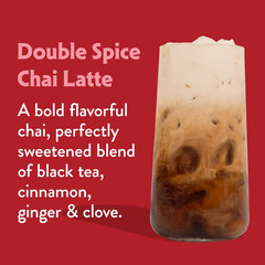 Double Spice Chai Latte – Dairy Free Plant Based Tea Concentrate – Caffeinated –