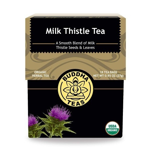 Buddha Teas Milk Thistle Organic 18 Tea Bags 4/2028