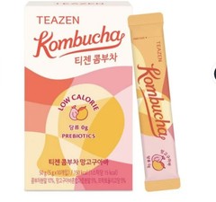 TEAZEN Mango Guava Kombucha Tea, Hydration Drink Mix, 10 Sticks final sale !
