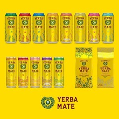 Flavorful Organic Yerba Mate – Cranberry Pomegranate Sparkling Beverage, 12-Pack