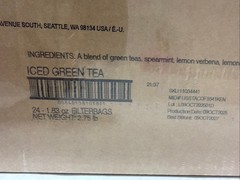 Starbucks Teavana Iced Green Tea Filter Bags (24 Pack) BB 10/09/2027