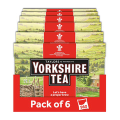 Yorkshire Tea, Red, Black Tea, Pillow Tea Bags, 240 Count (Pack of 1), Refreshin