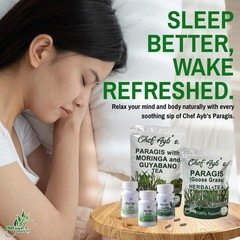 Chef Ayb’s Paragis Moringa Guyabano Herbal Tea, Bagged, 100% Natural