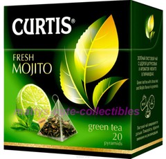 CURTIS Green Tea Fresh Mojito Sealed BOX of 20 Pyramids US Seller Import Gourmet
