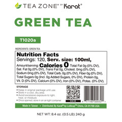 Tea Zone Green Tea Leaves – Case / 25 bags, T1020