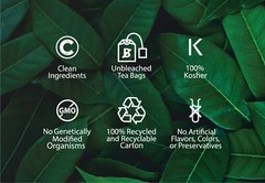 Buddha Teas Organic Mullein Leaf Tea 18 Bag Kosher Caffeine Free