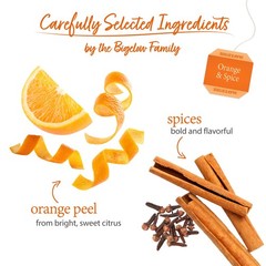 Orange Spice Herbal Tea Caffeine Free 120 Tea Bags 20 Count Box