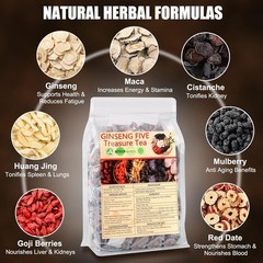 Monbrizz kidney tea formula Ginseng Six treasure tea te divina maca root Goji
